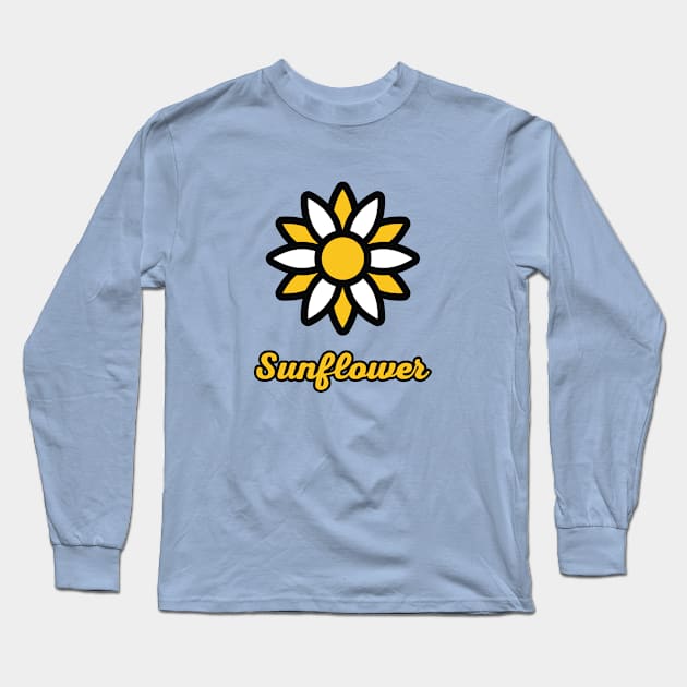 sunflower lover Long Sleeve T-Shirt by Amrshop87